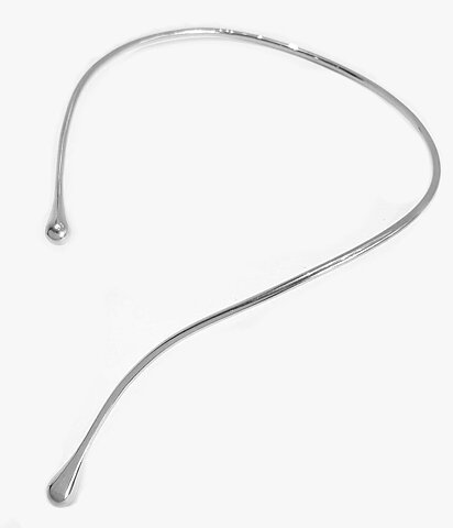 Motalasmycket halsring silver