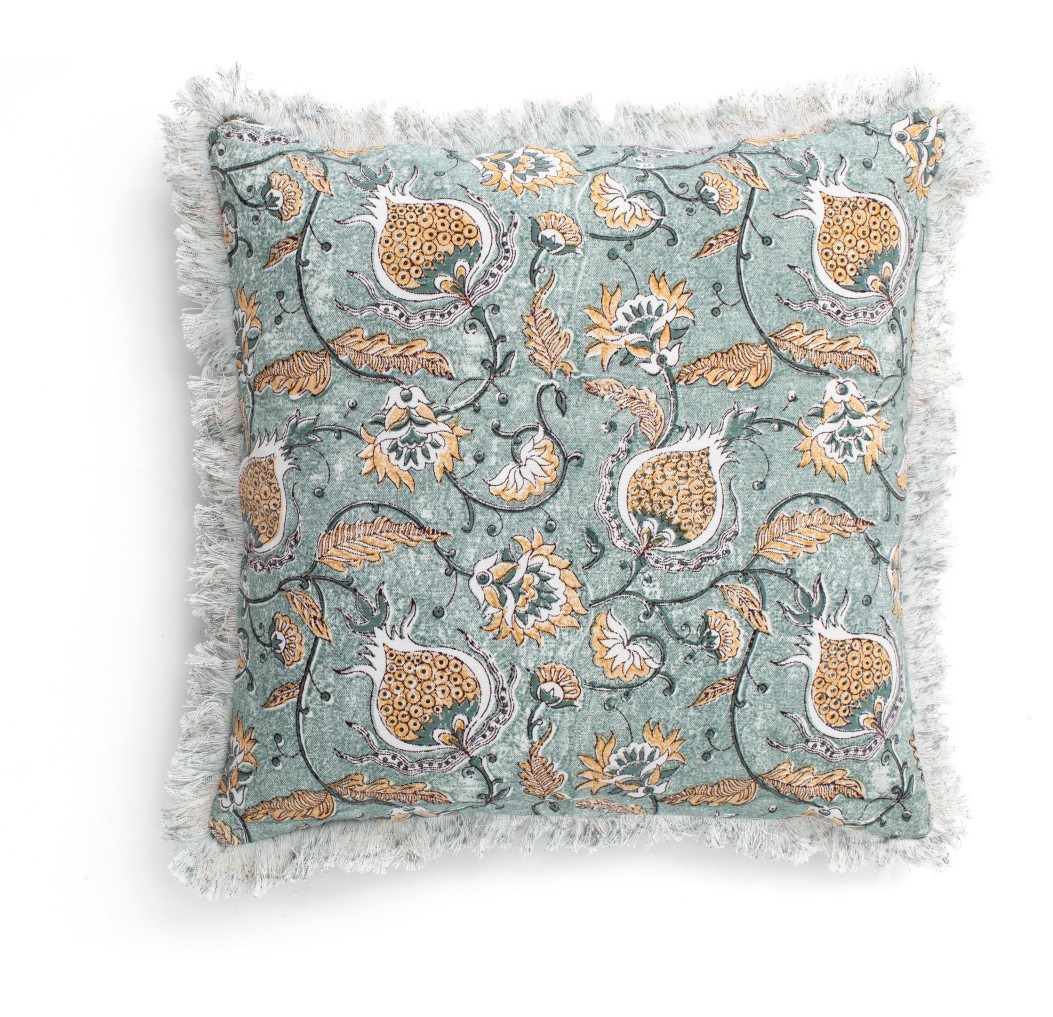 Chamois-kuddfodral-pomegranate - 2