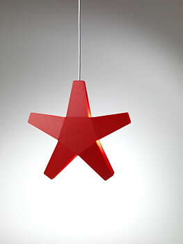 SMD Adventsstjärna röd