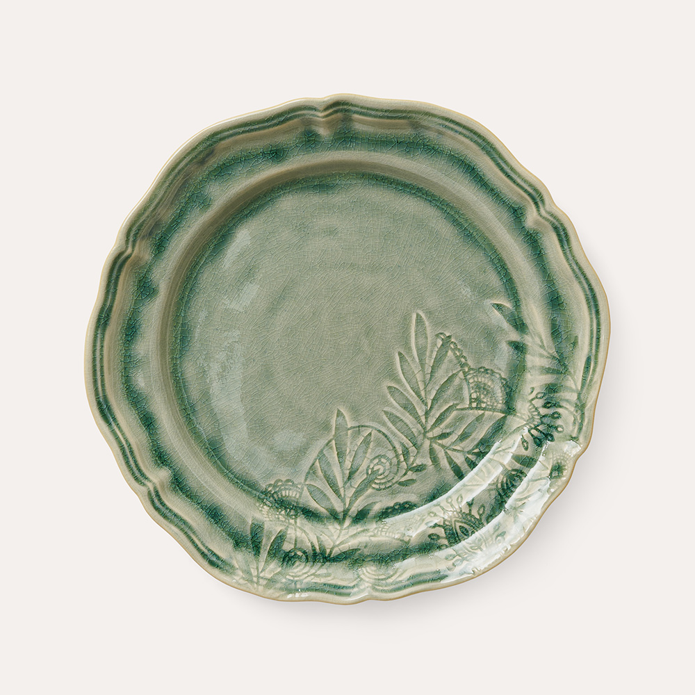 Sthål -mattallrik  Ø28 cm  - 5