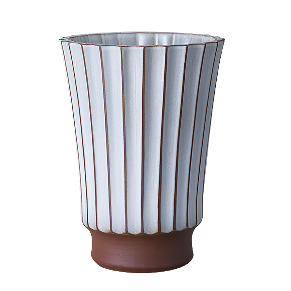 Sthål-Salon-High vase -Putty