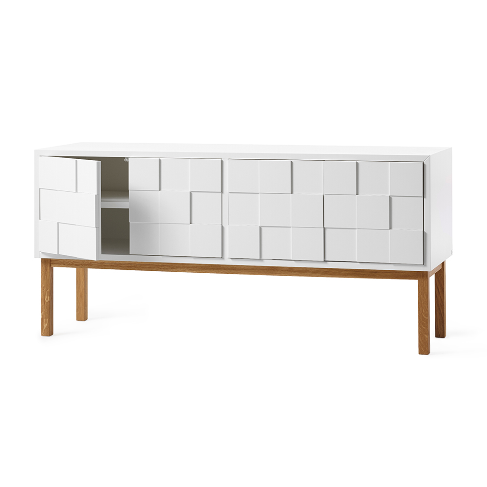 A2-Collect Cabinet 2010 mediabänk med ben 59 cm  - 2
