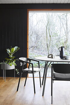 Woud-runt matbord-Tree dining-90cm