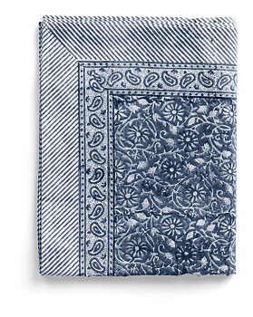 Chamois-bomullsduk-Margerita-navy-extra lång 350 cm 