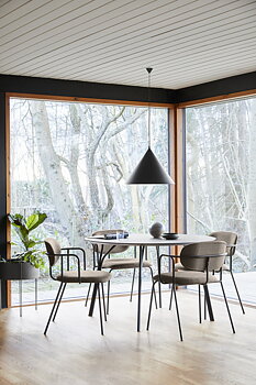 Woud-runt matbord-Tree dining-120cm