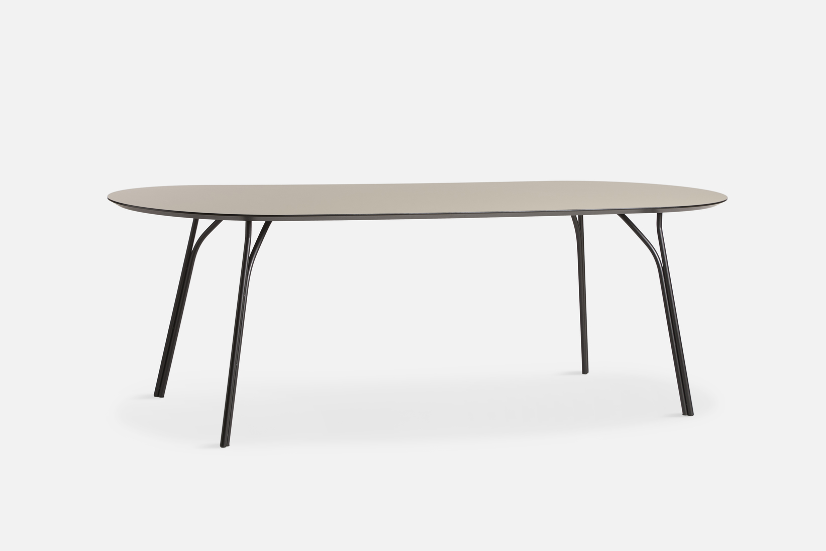 Woud ovalt matbord-Tree dining-220cm - 4