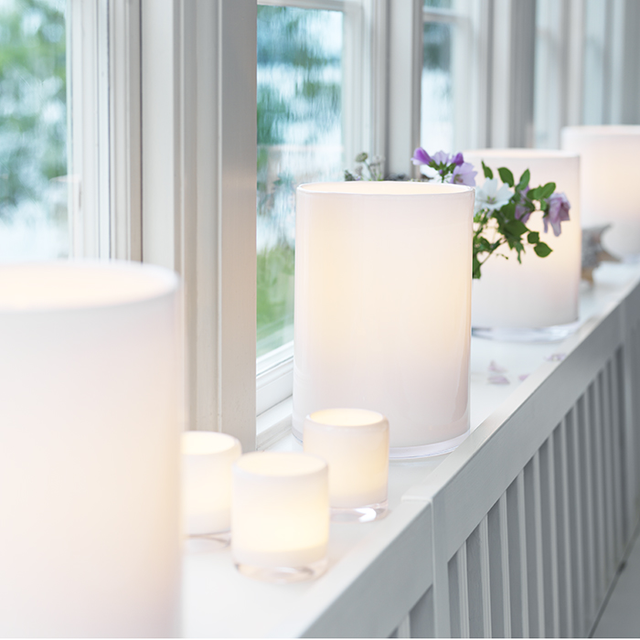 Skogsberg & Smart Hurricane lamp vit - 4