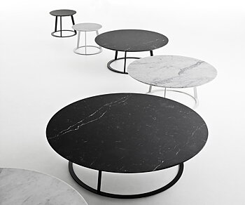 Casamania-Albino-soffbord ,diameter 90cm 