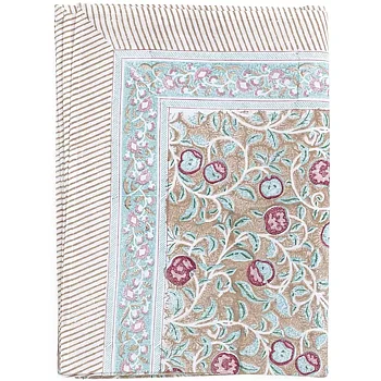 Chamois-apple bomullsduk- beige