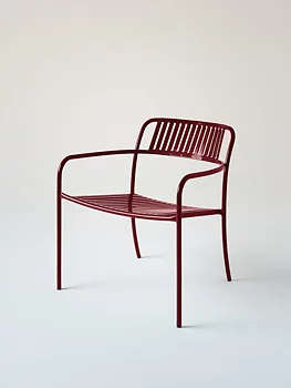 Tolix-loungechair-Patio stripe