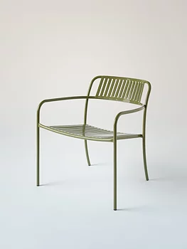 Tolix-loungechair-Patio stripe