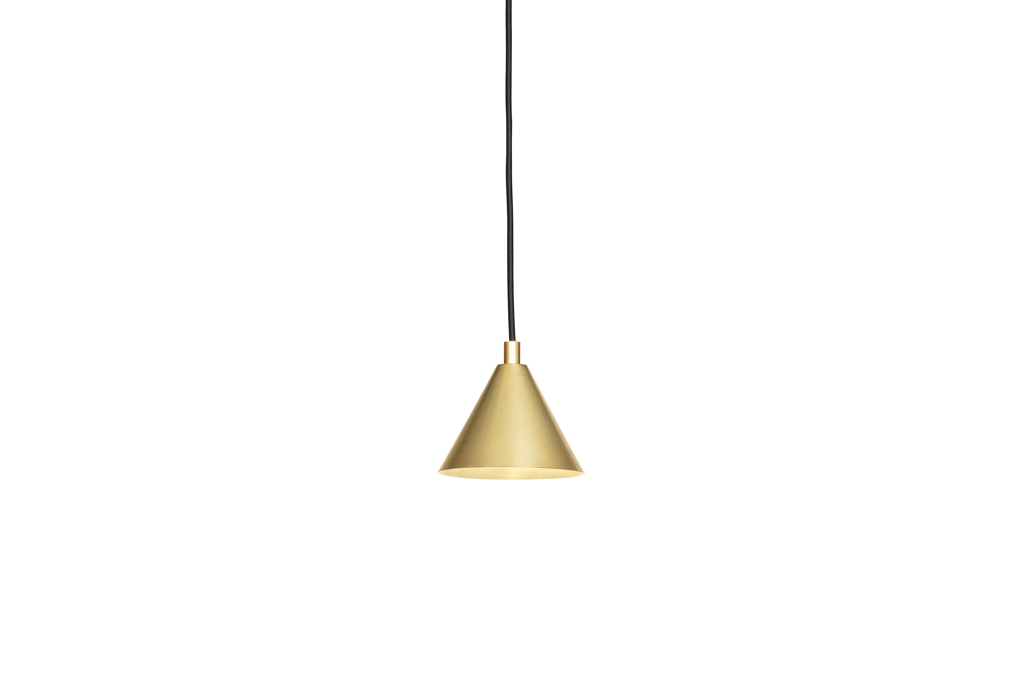 Örsjö taklampa Tratten,mässing - 6