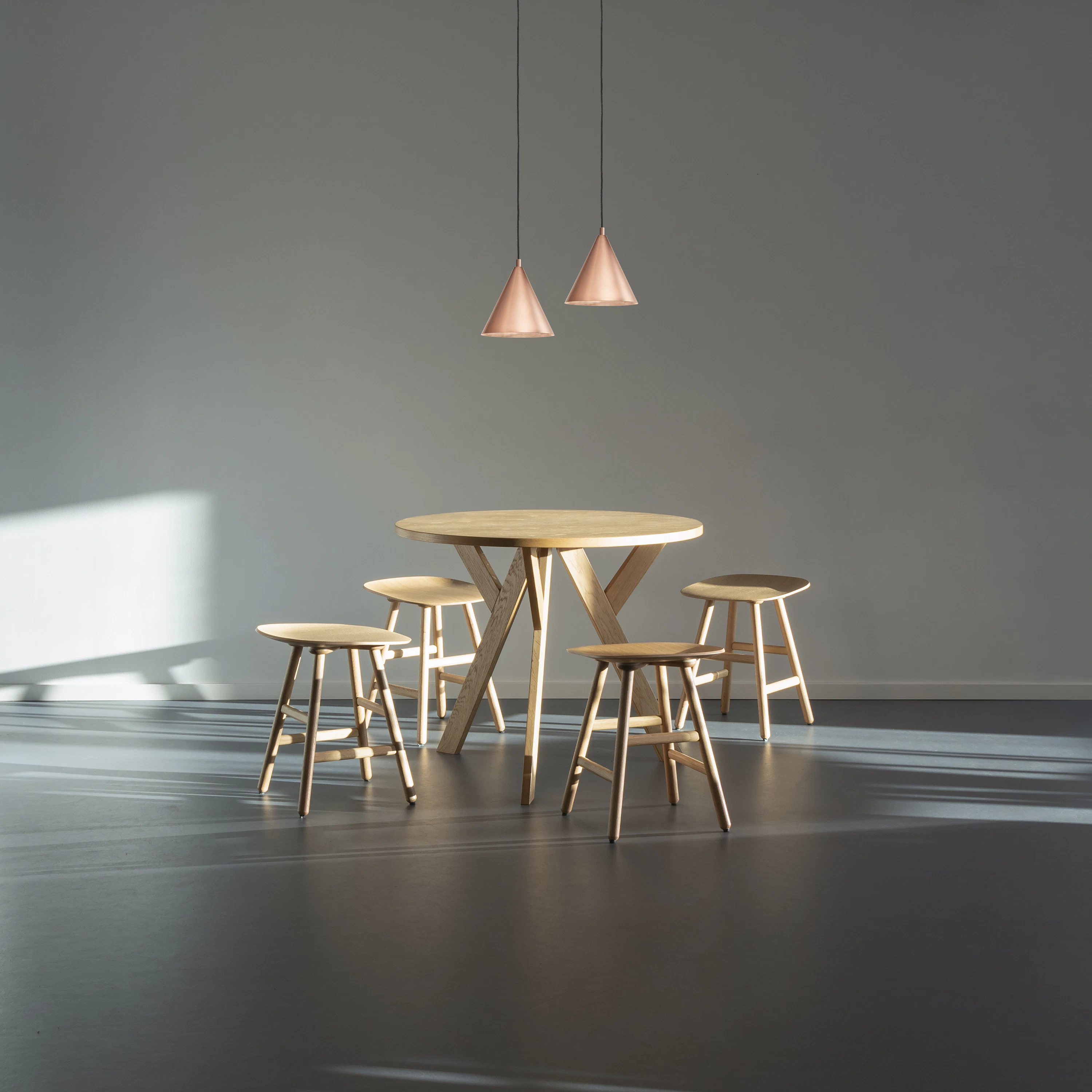 Örsjö taklampa Tratten,mässing - 3