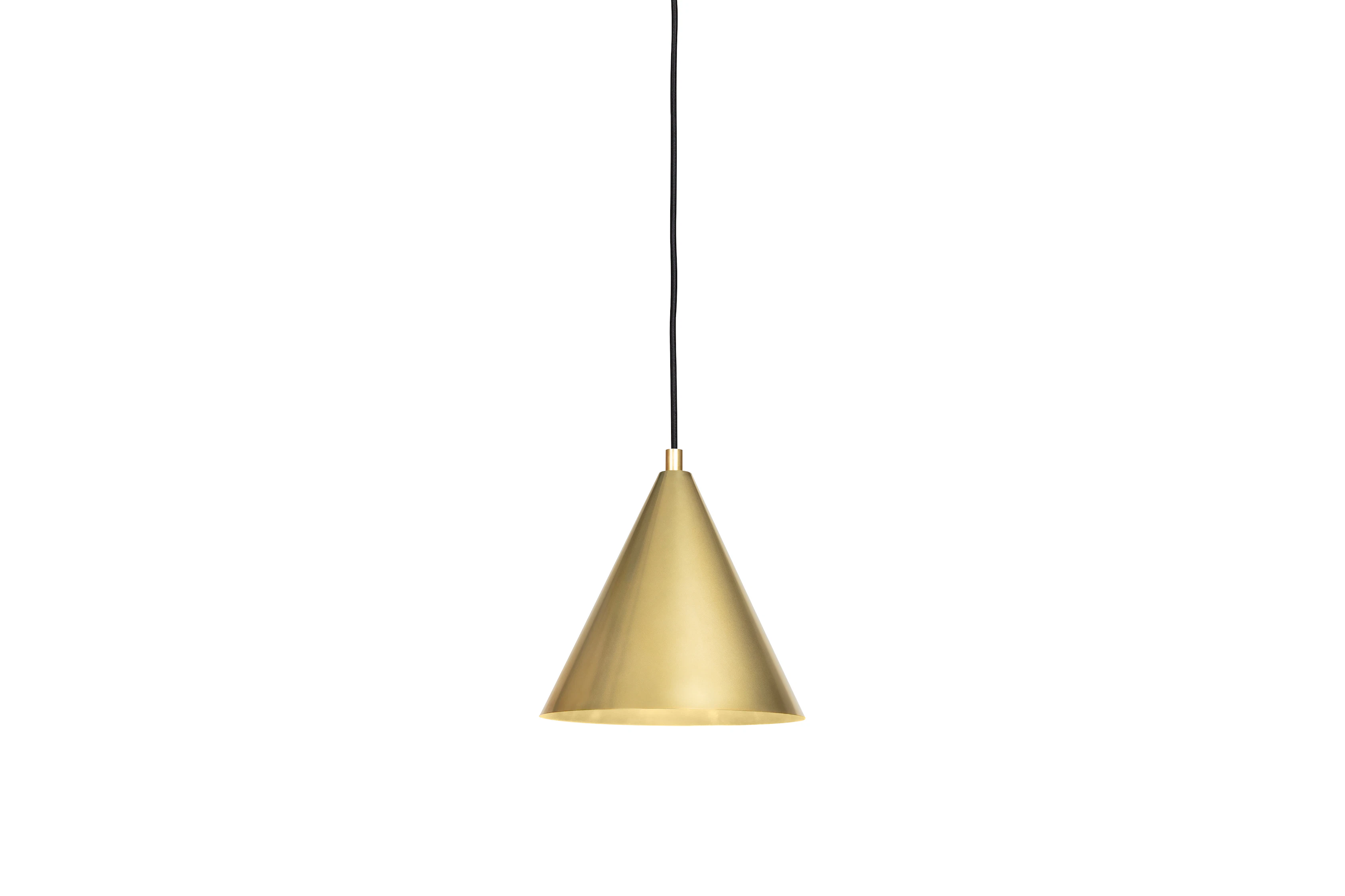 Örsjö taklampa Tratten,mässing - 5