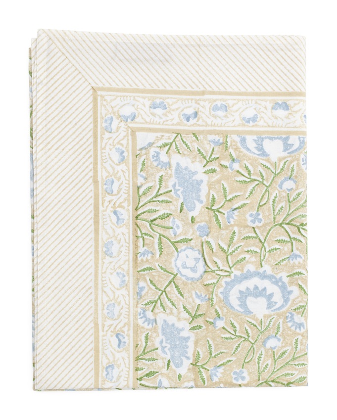 Chamois-Matilde -bomullsduk-blue - 2