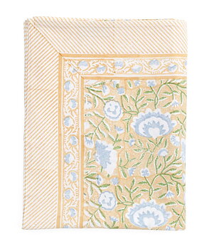 Chamois-Matilde -bomullsduk-blue