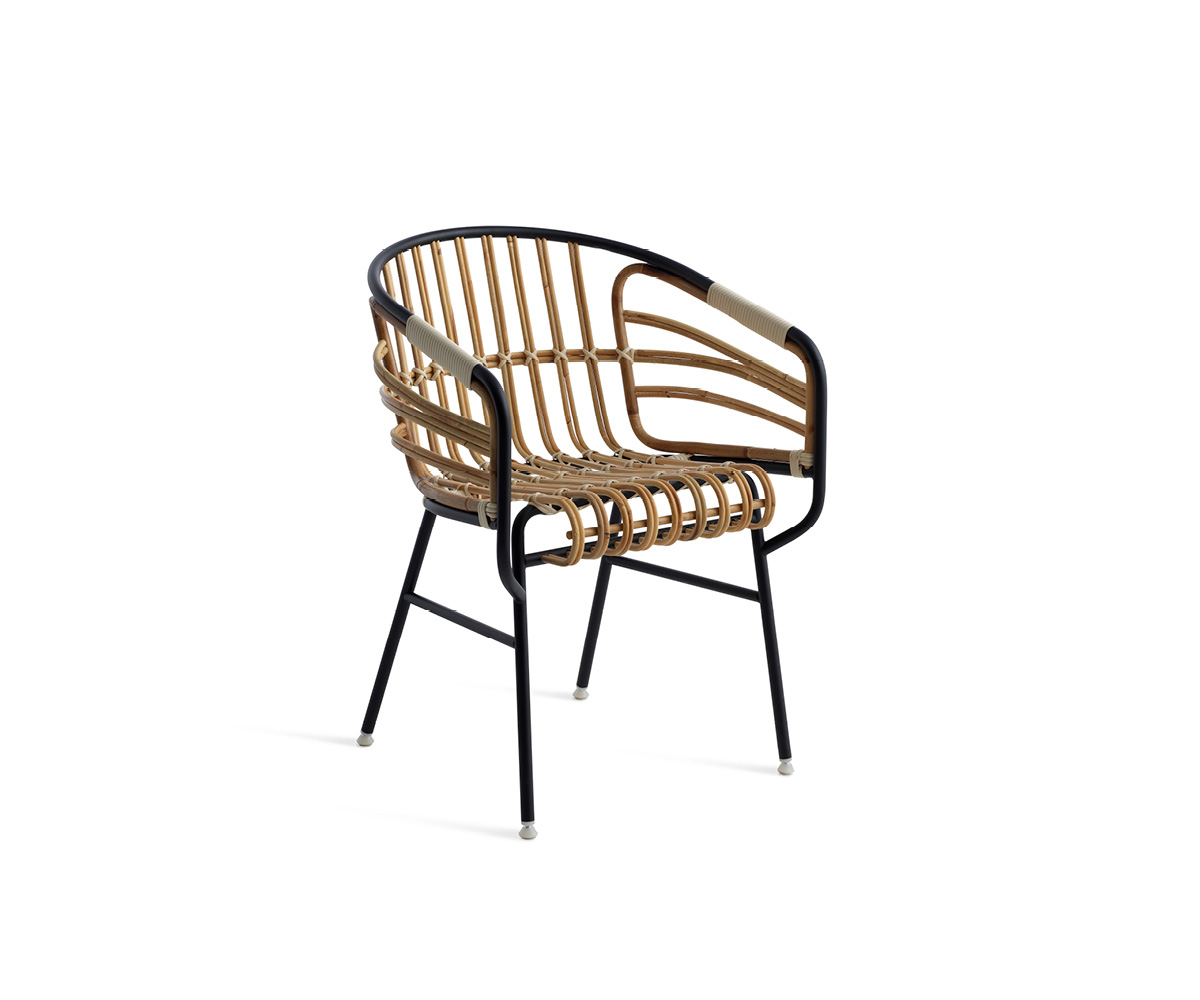 Casamania-Raphia Rattan-stol - 6