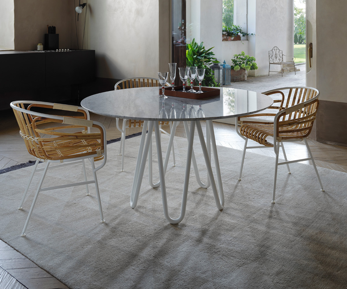 Casamania-Raphia Rattan-stol - 3