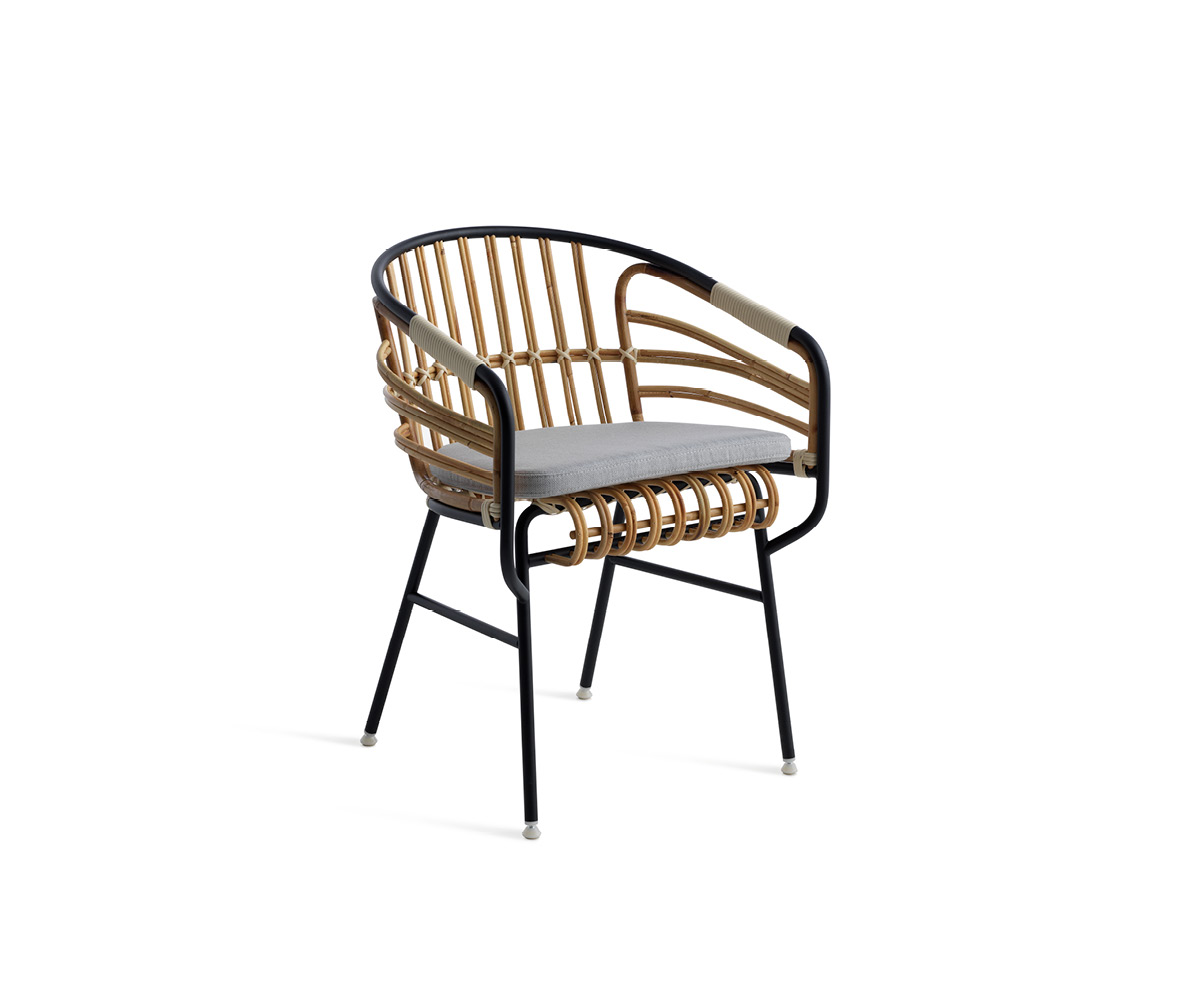 Casamania-Raphia Rattan-stol - 7
