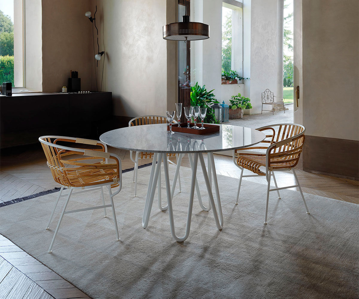 Casamania-Raphia Rattan-stol - 5