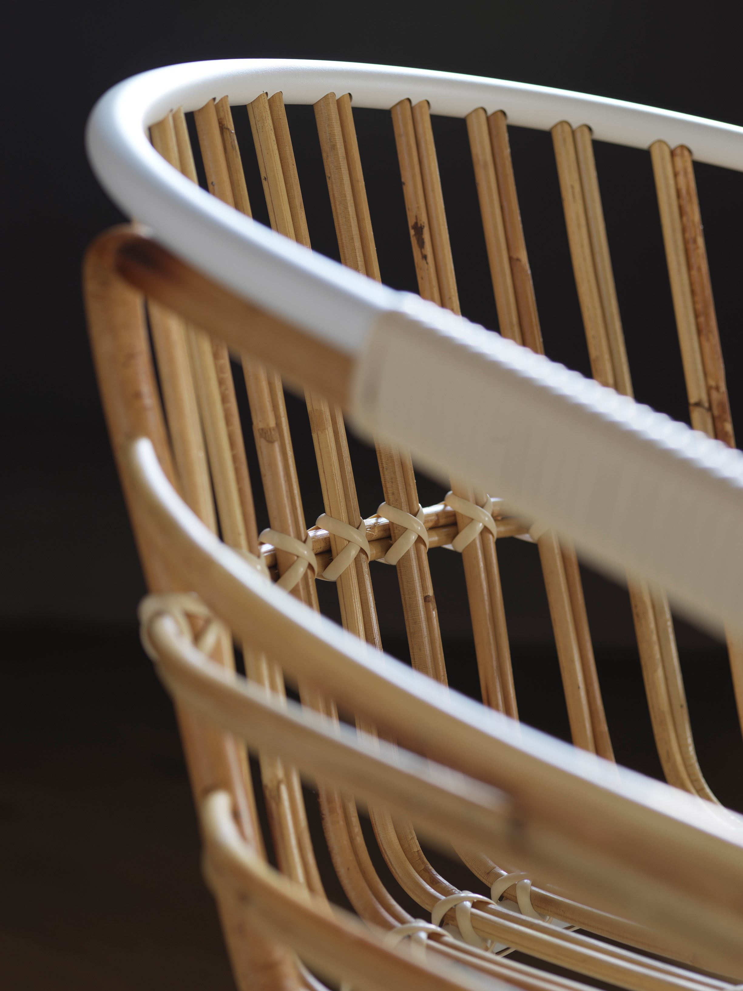 Casamania-Raphia Rattan-gungstol - 6