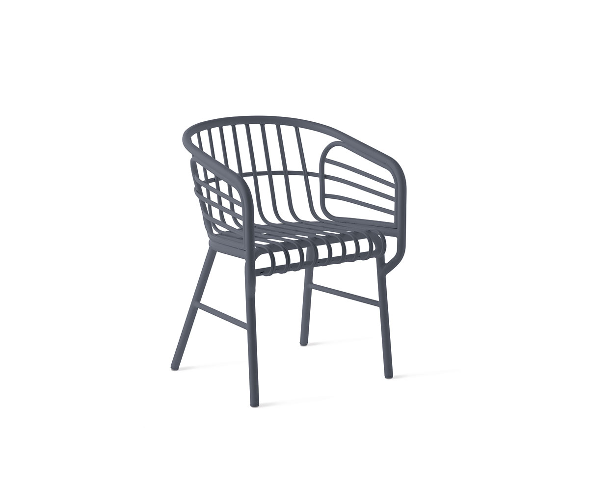 Casamania-Raphia aluminium-karmstol - 2
