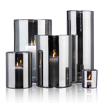 Skogsberg & Smart Hurricane lamp silver