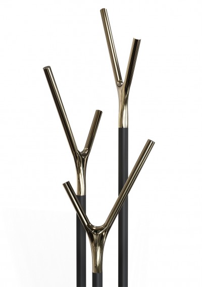  Frost Wishbone guld- klädhängare - 5