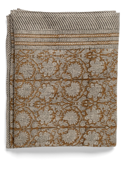 Chamois-linneduk-paradise -spicy red  170x270 cm - 9