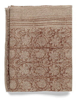Chamois-linneduk-paradise -spicy red  170x270 cm