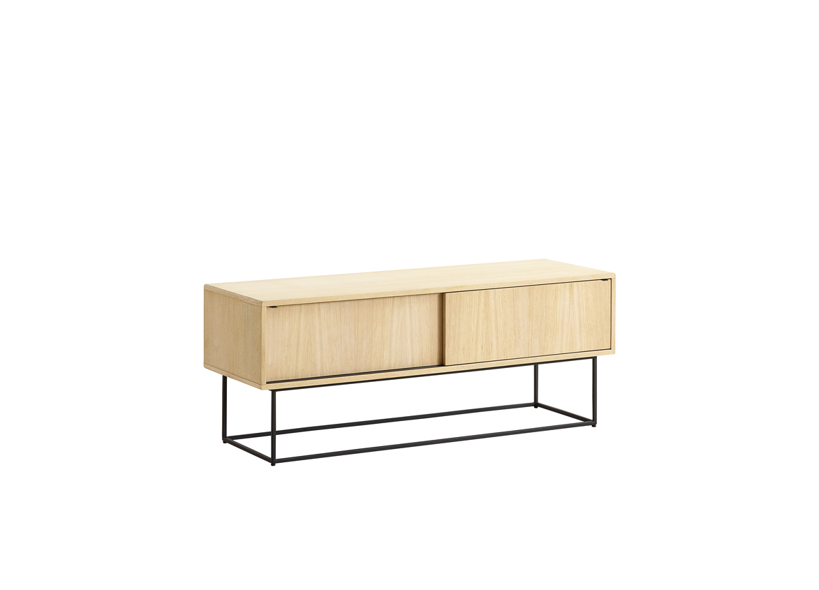 Woud-sidobord ,Virka låg-vitpigmenterad - 2