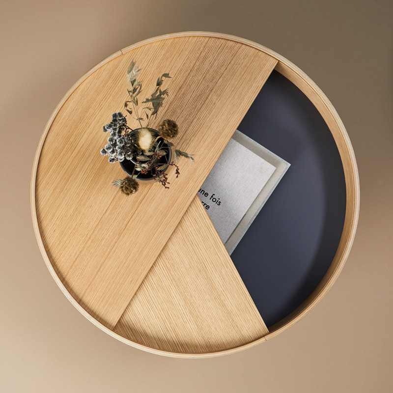 Woud-sidobord , ARC-Ø42cm