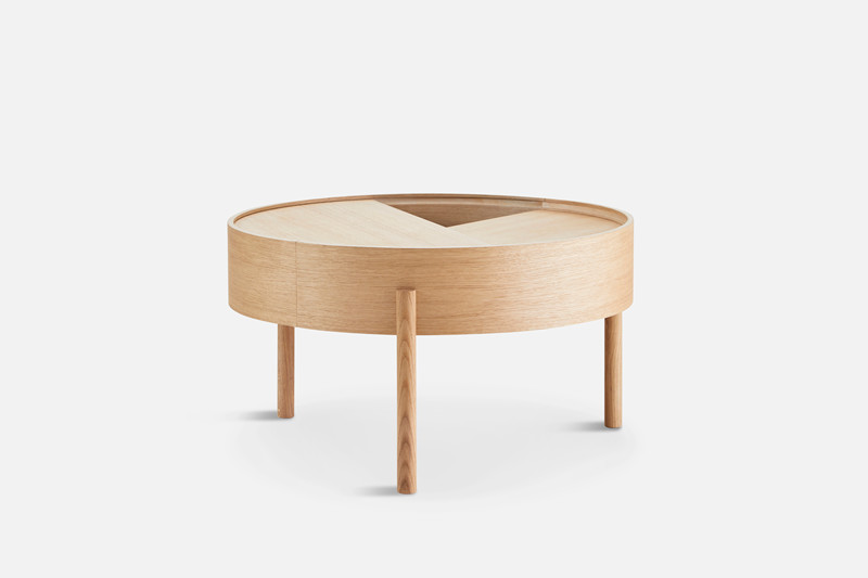 Woud-sidobord , ARC-Ø42cm - 5