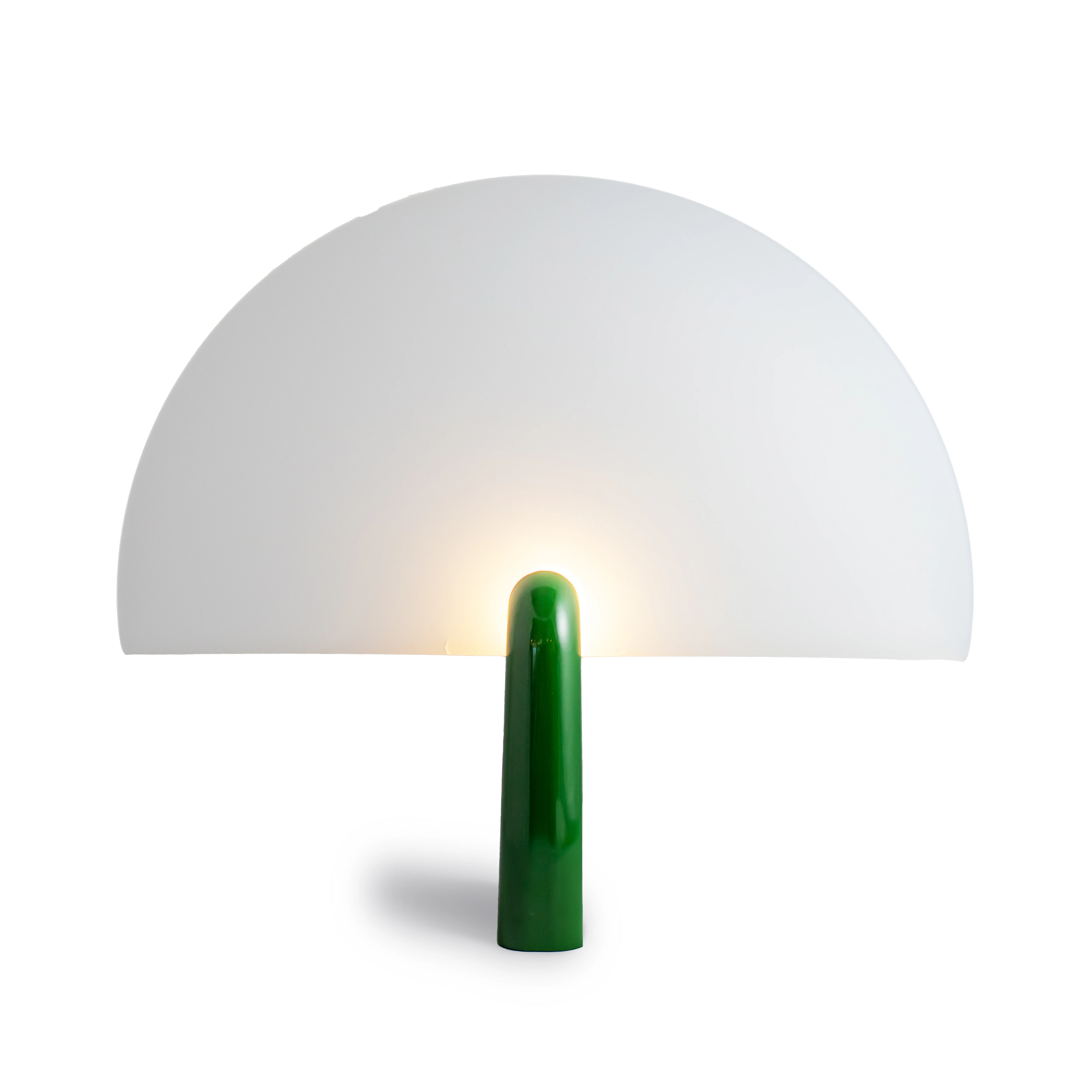 Klong bordslampa Pavo-grön