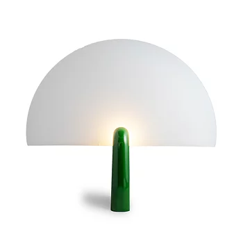 Klong bordslampa Pavo-grön