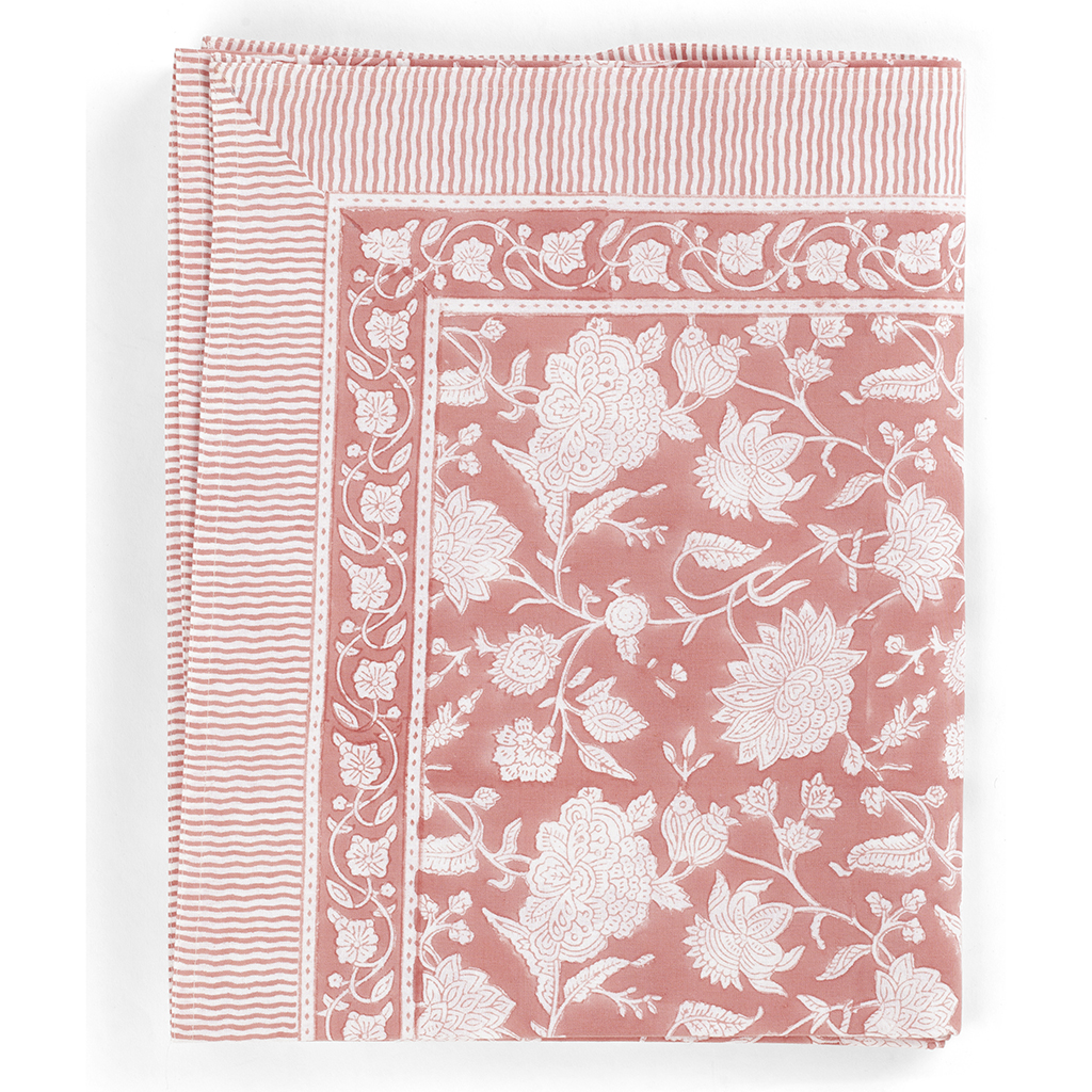 Chamois-bomullsduk-Indian Rose - 4