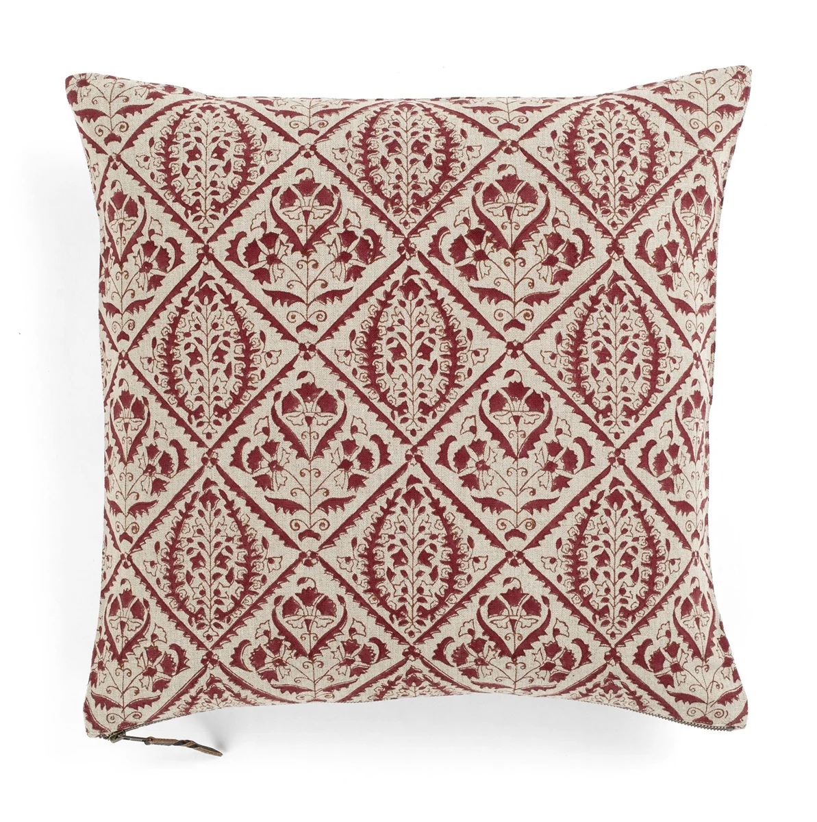Chamois-Jaipur-kuddfodral-linne-Red