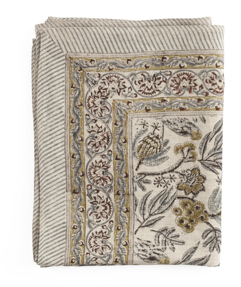 Chamois-linneduk-Parrot-Sea foam - 3