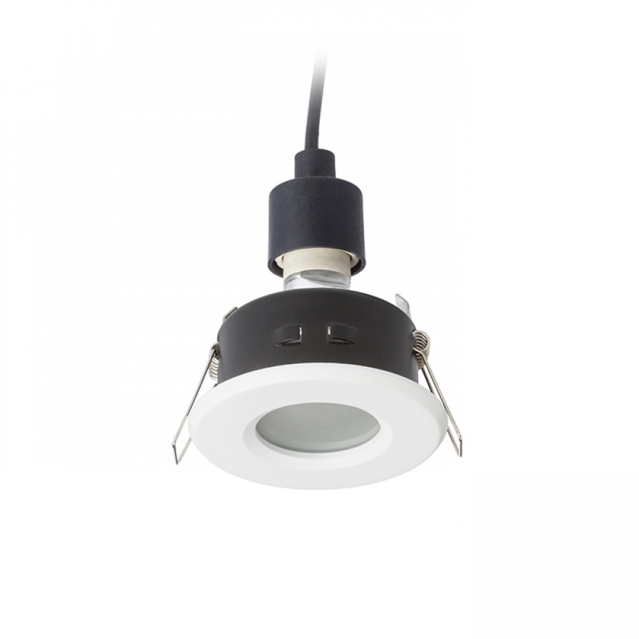 RENDL APRiori 230V GU10 IP54 Vit satinerat Glas