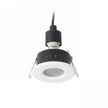 RENDL APRiori 230V GU10 IP54 Vit satinerat Glas