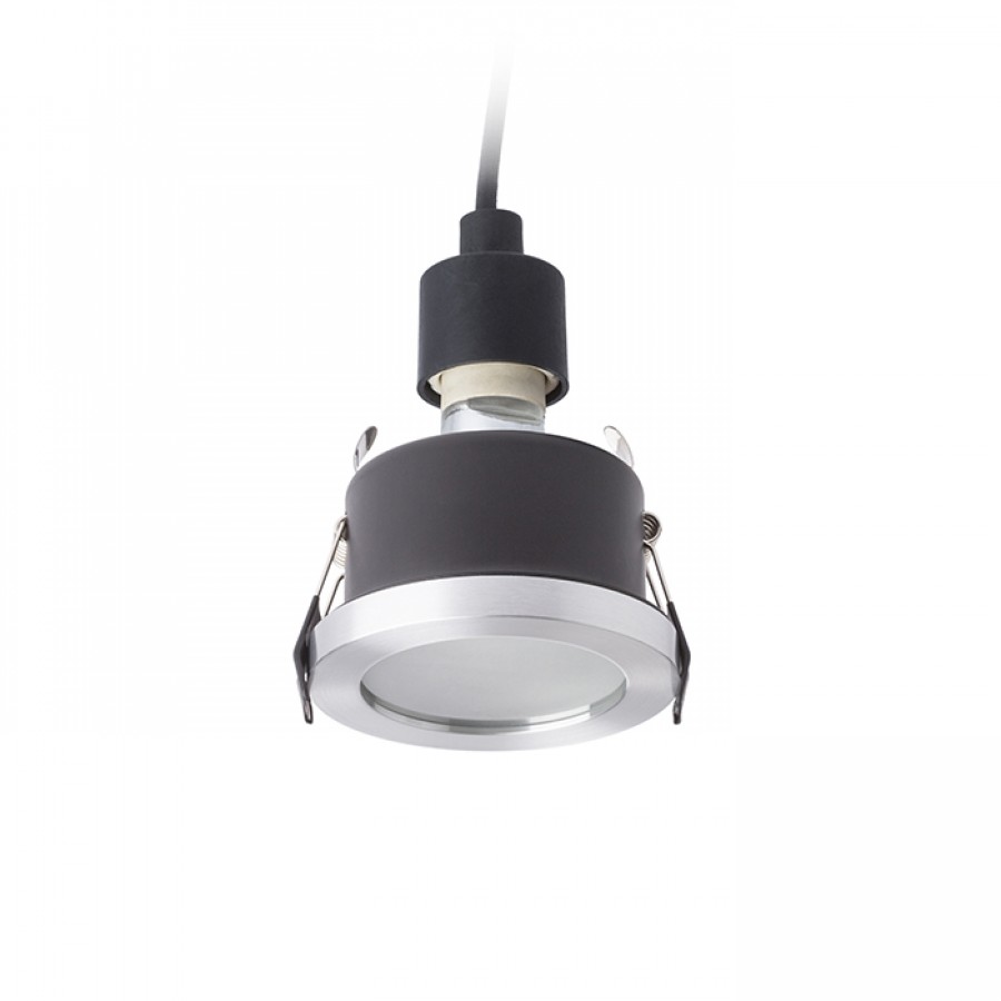 RENDL Majestic 230V IP44 GU10 8W Borstad Aluminium