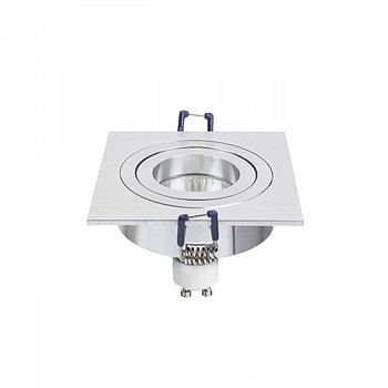 RENDL Pasadena 230V GU10 SQ I Borstad Aluminium
