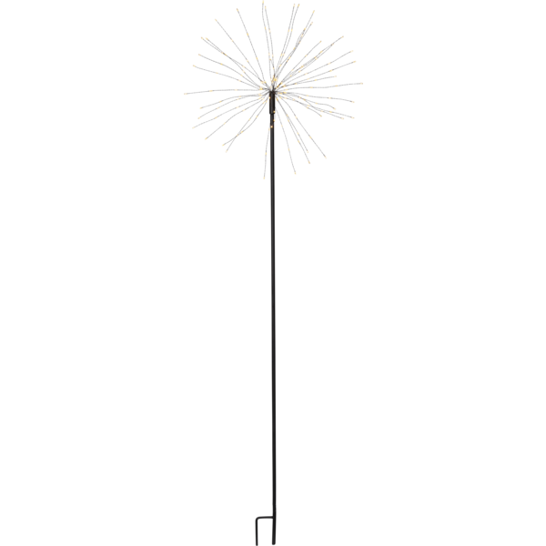 STAR TRADING Utomhusdekoration Firework 110 cm Varmvit