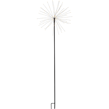 STAR TRADING Utomhusdekoration Firework 110 cm Varmvit