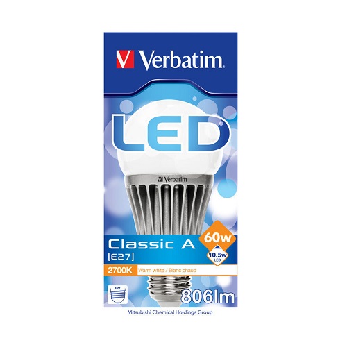 Verbatim E27 10,5W (60W) 2700K dim - 2
