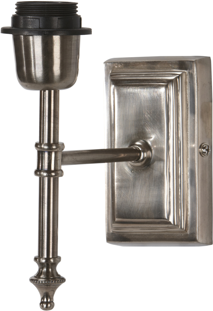 PR HOME Classic Vägglampa Antiksilver