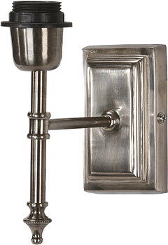 PR HOME Classic Vägglampa Antiksilver