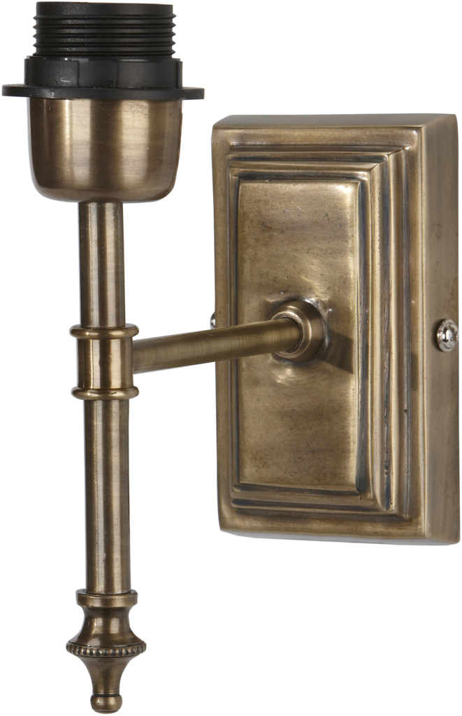 PR HOME Classic Vägglampa Antikmässing