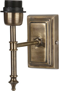 PR HOME Classic Vägglampa Antikmässing
