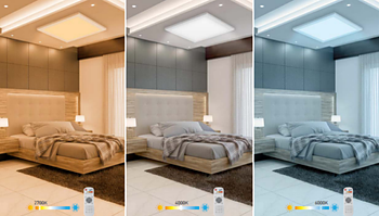 LED Panel FLEX Vit 40W 60x60 justerbar-Vit